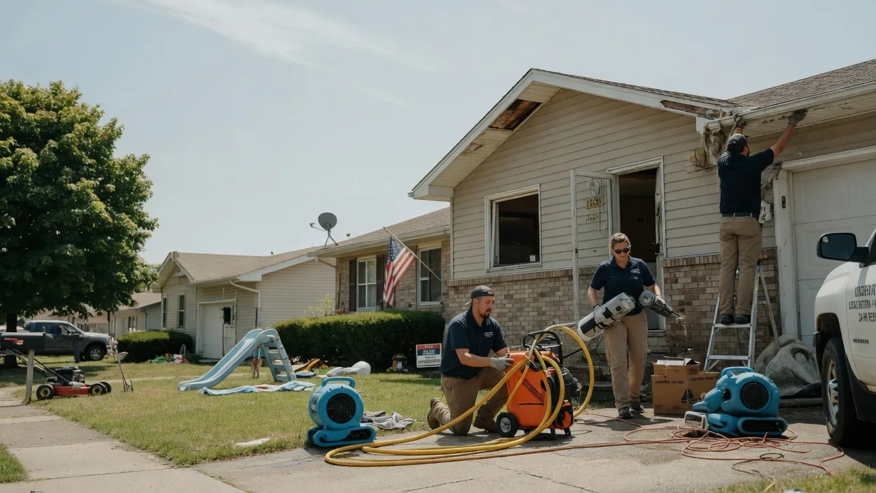 Water Damage Restoration in Wellington, IL near me